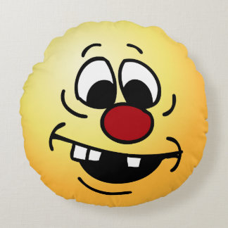 Goofy Ansikte: Det här är idiot jag slagit i ansik Rund Kudde