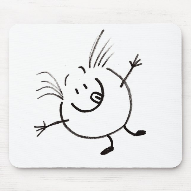 Goofy Doodle Guy Mousepad Musmatta (Framsidan)