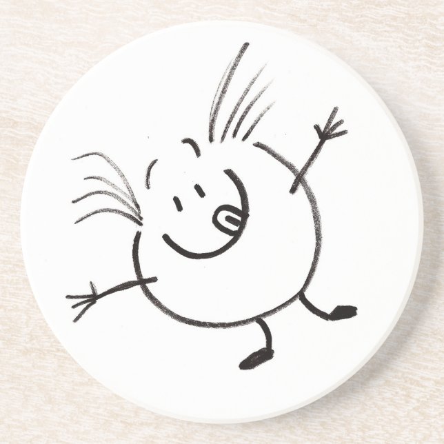 Goofy Doodle Guy Underlägg (Framsidan)