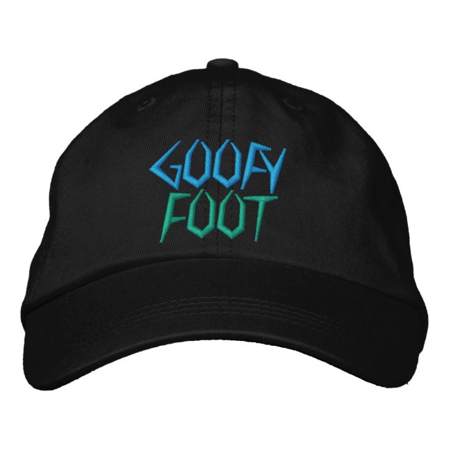 GOOFY FOOT cap Broderad Keps (Framsida)