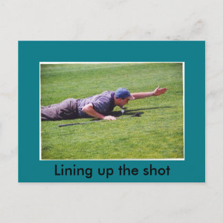 Goofy Golf-vykort Vykort