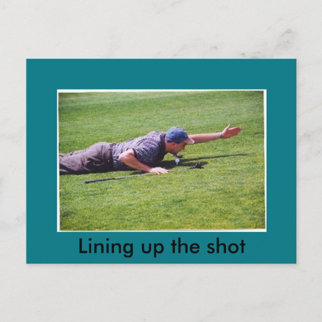 Goofy Golf-vykort Vykort (Framsida)