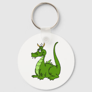 Goofy Grönt Dragon Nyckelring