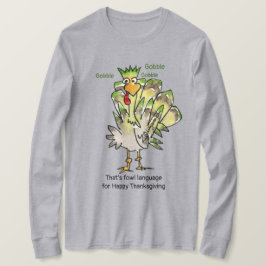 Goofy Grönt Turkey Gobble T Shirt