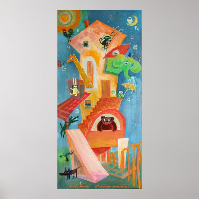 Goofy House Poster (Framsidan)