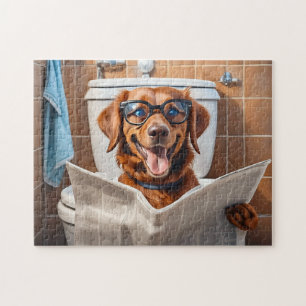 Goofy Hund Imag för rolig hund profilfotopuzzles G Pussel