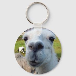 Goofy Llama Keychain Nyckelring