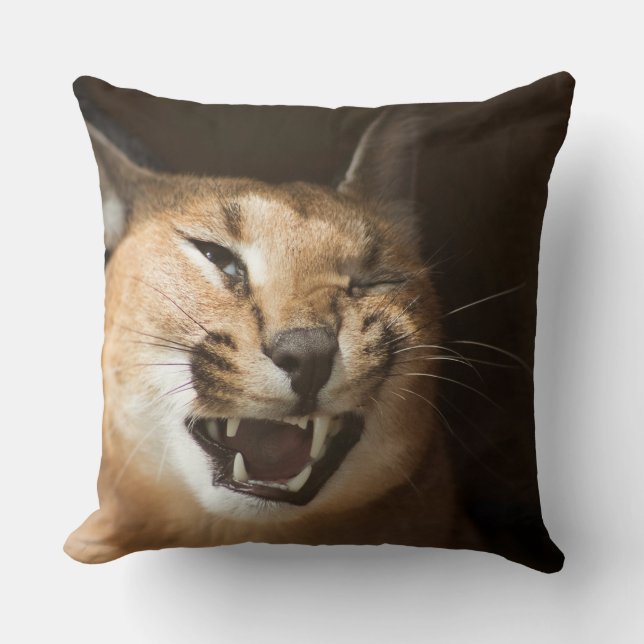 Goofy Lynx Kudde (Framsida)