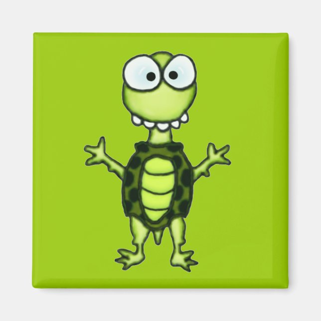 Goofy Turtle Magnet (Framsidan)
