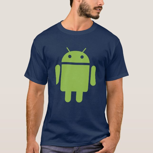 Google AndroidT-tröja T-shirt (Framsida)