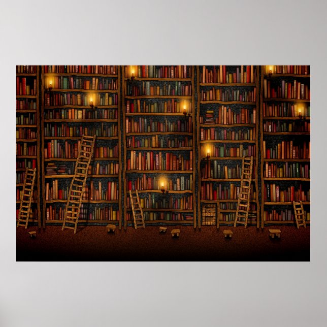 Google Bibliotek Poster (Framsidan)