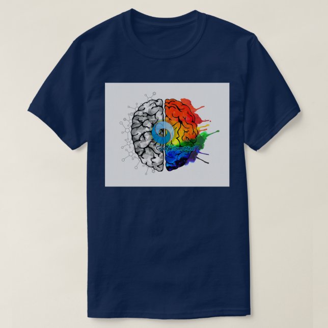 Google DeepMind resize T Shirt (Design framsida)