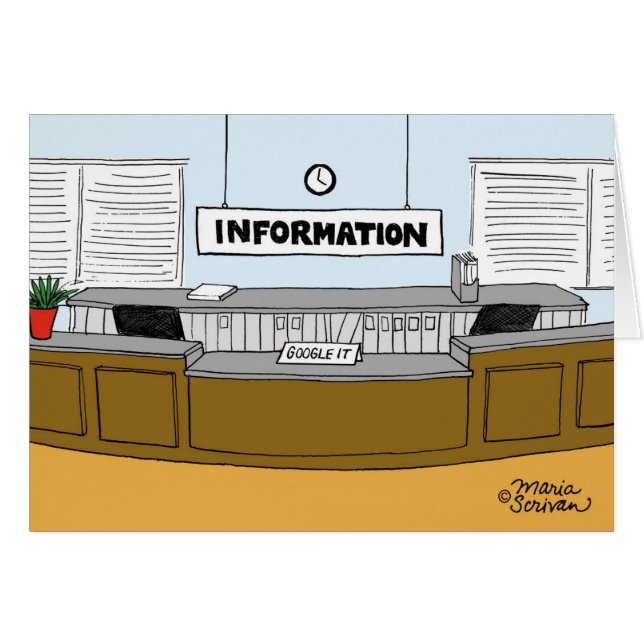 Google det hälsningskort (Framsidan Horizontal)