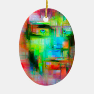 Google exponeringsglas julgransprydnad keramik