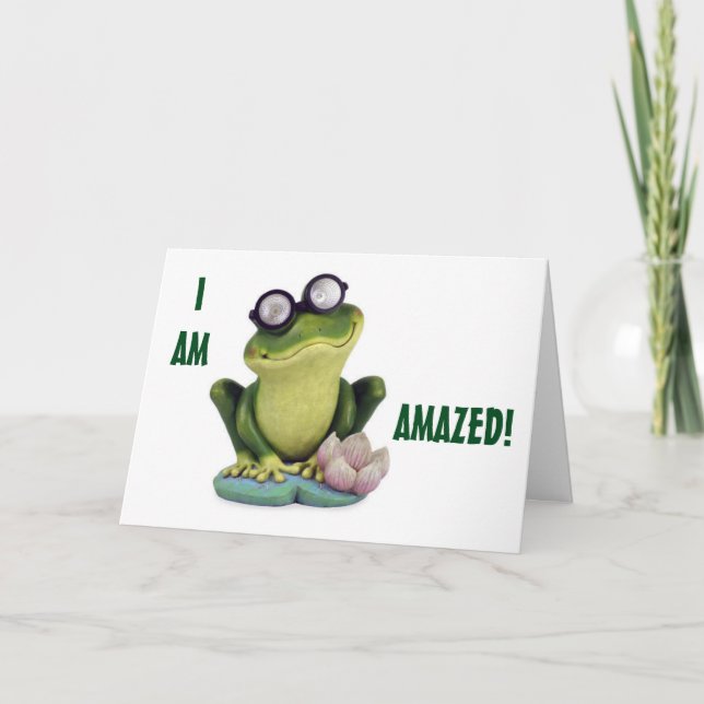 GOOGLE EYED FROG-PENSION ROLIGT KORT (Framsida)