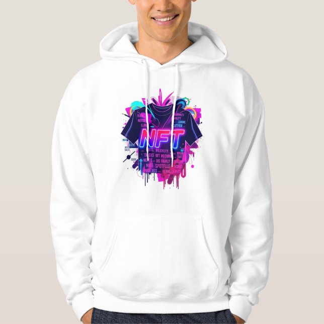 google gemini T-shirt White hoodie T-Shirt (Framsida)