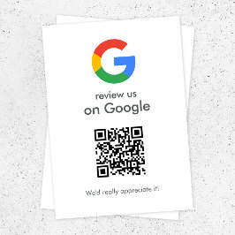 Google-granskning | QR-kod för Business Review Lin Tilläggskort