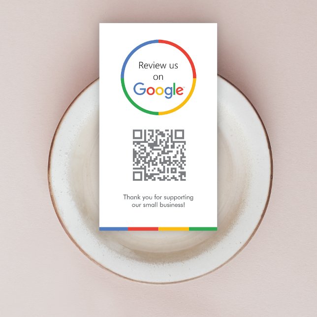 Google-granskning | QR-kod för Business Review Lin Visitkort (Skapare uppladdad)