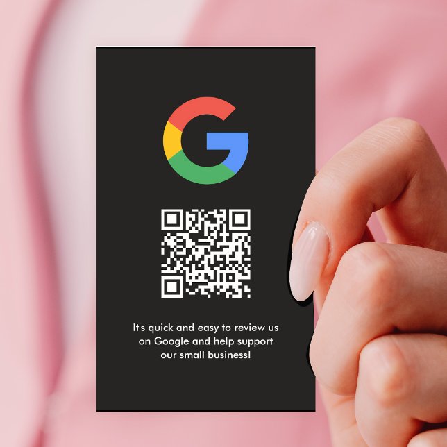 Google-granskning | QR-kod för Business Review Lin Visitkort (Skapare uppladdad)