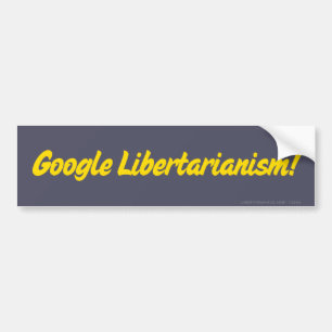 Google Libertarianism! Bildekal