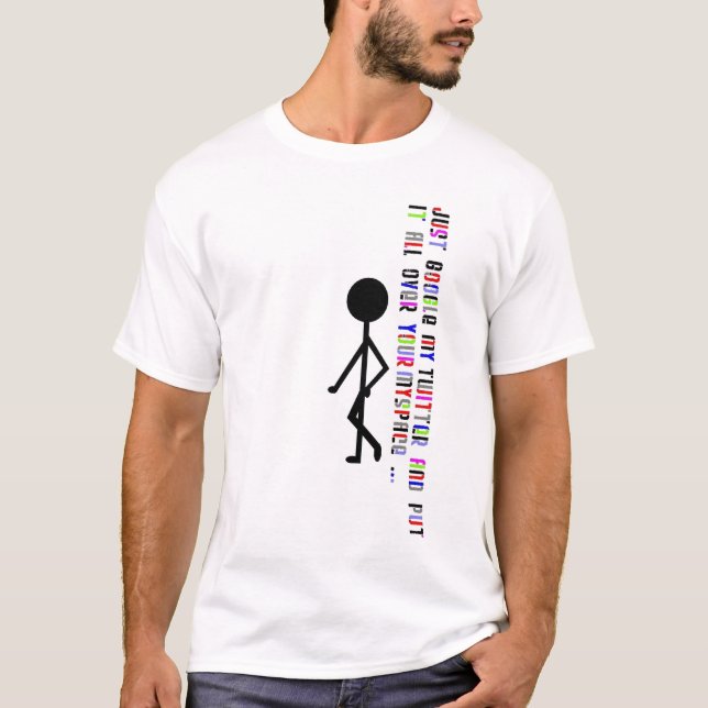 GOOGLE MIN TWITTER TEE (Framsida)