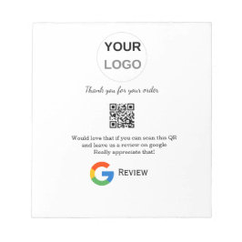 Google recension Business logotyp Scan QR-granskni Anteckningsblock