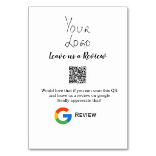 Google recension Business logotyp Scan QR-granskni Bordsnummer