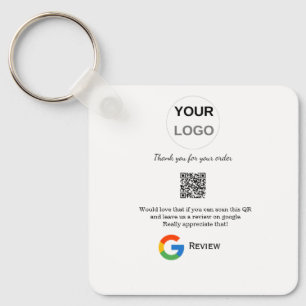 Google recension Business logotyp Scan QR-granskni Nyckelring