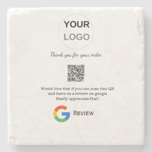 Google recension Business logotyp Scan QR-granskni Stenunderlägg