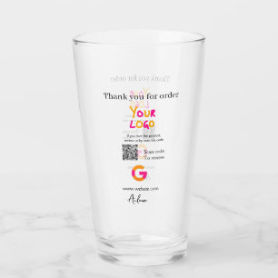 Google recension företagslogotyp webbplats skanna glaskopp