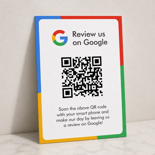 Google Recensioner Följer med kort | QR-kod Infogn (Gain Google reviews & grow your business with these editable rating request enclosure cards.)