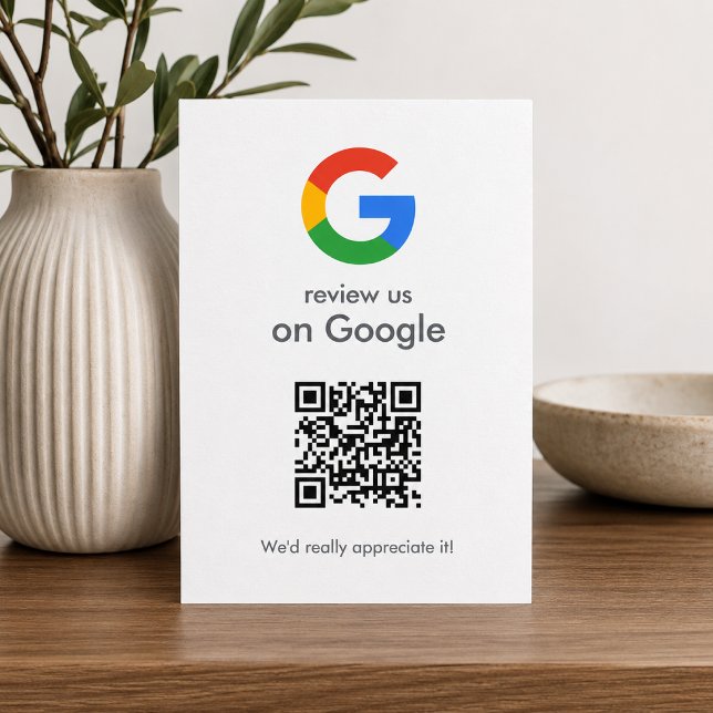 Google Recensioner Följer med kort | QR-kod Infogn (Gain Google reviews & grow your business with these editable rating request enclosure cards.)