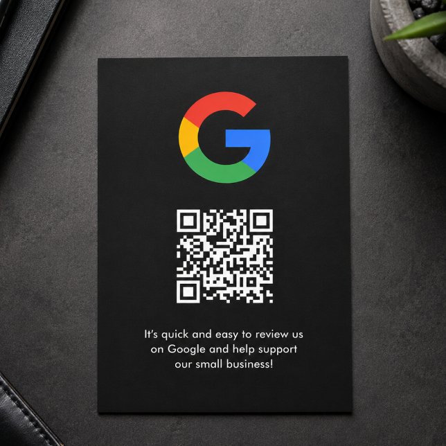 Google Recensioner Följer med kort | QR-kod Infogn (Gain Google reviews & grow your business with these editable rating request enclosure cards.)