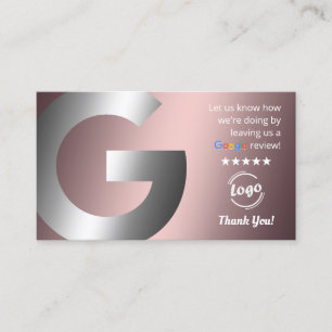 Google Recensioner Visitkort