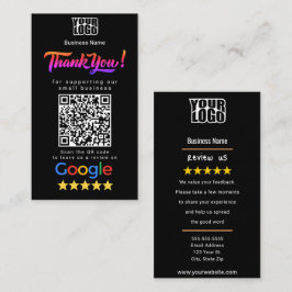 Google Review Business Card-mall Visitkort