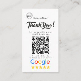 Google Review Business Card-mall Visitkort