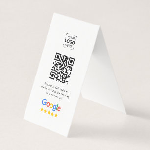 Google Review QR-kod Företagsrecension Kort