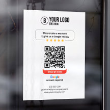 Google Reviews QR-kod Betygsätt min verksamhet 5 s