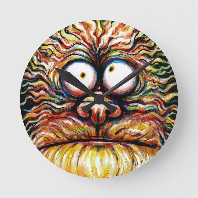 Google synade monster tar tid på rund klocka (Framsida)