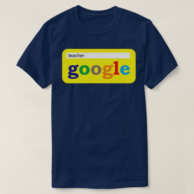 Google Teach T Shirt (Design framsida)