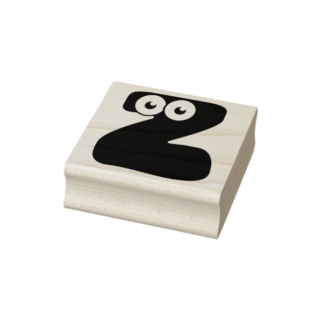 Googly Brev Z Rubber Frimärke Stämpel (Stämpel)