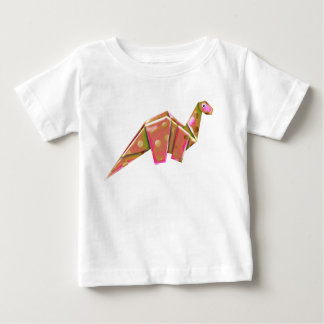 Googly-Eyed Origami Brachiosaur - Iridescent T Shirt