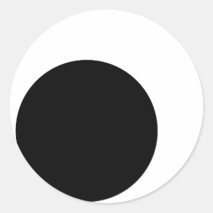 Googly Ögon (gräns) Runt Klistermärke