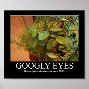 Googly ögon poster