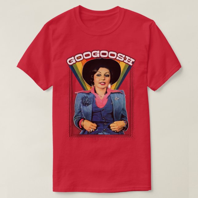 Googoosh 70s Retro Aesthetic Design 1 T Shirt (Design framsida)