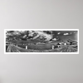 Goolwa Storm Panorama Skriv ut Poster