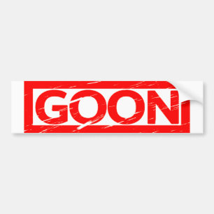 Goon Frimärke Bildekal