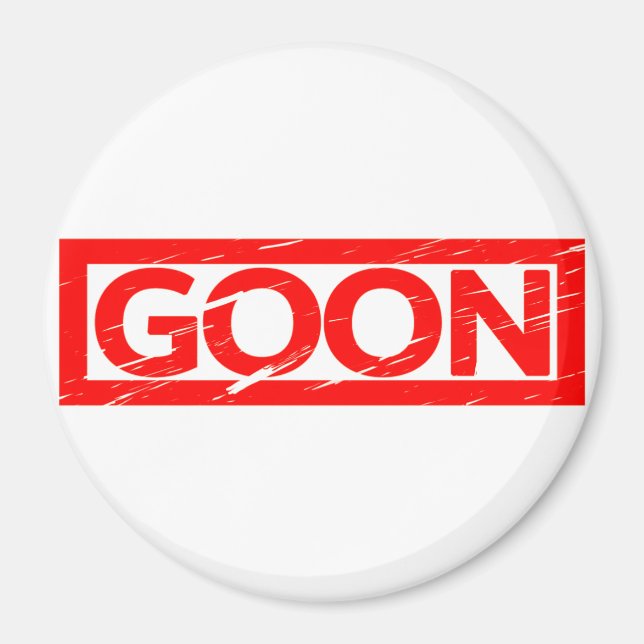 Goon Frimärke Magnet (Framsidan)