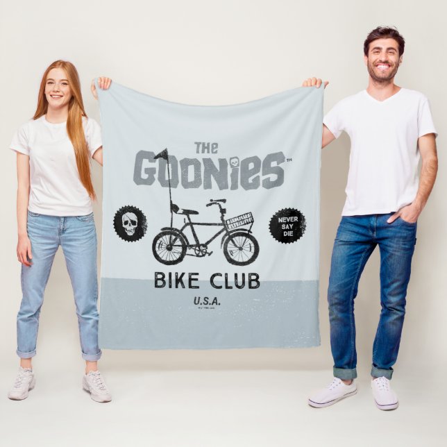 Goonies Bike Klubb U.S.A. Fleecefilt (På plats)