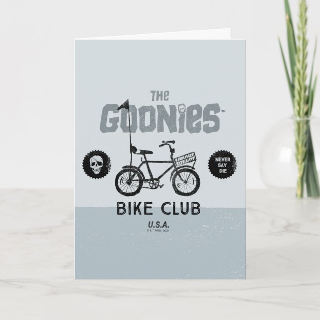 Goonies Bike Klubb U.S.A. Kort (Framsida)
